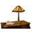 Ensemble de lampes de table et sur pied 2 pièces Allexandria