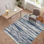 Large Dining Room Rug Machine Washable Modern Abstract Accent Carpet, Non-Slip Contemporary Indoor Mat, Foldable Thin Floor Cover-419351507
