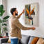 Geometric Paradise Modern - Wrapped Canvas-1615670593-1615670601