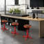 Tabouret pivotant en bois massif Jaitun-657797754