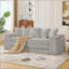 Canapé-lit convertible, canapé de plancher pliable sans assemblage-292855669