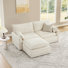 Cloud 78.7" L-Shaped Oversized Modular Sectional Sofa