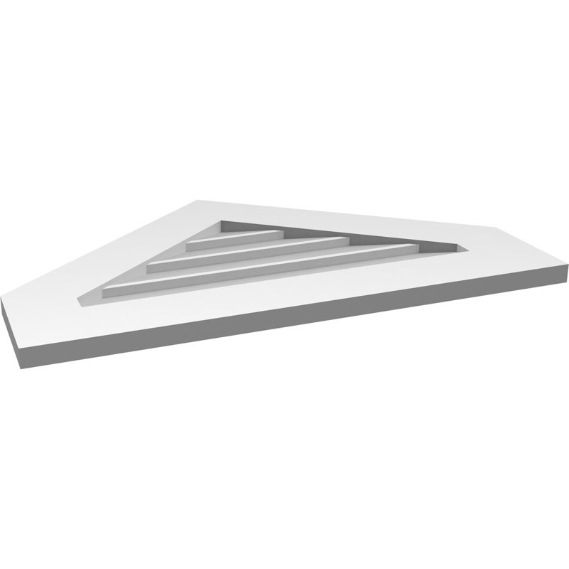 Ventilateur à pignon en uréthane non-fonctionnel Signature, H 18 po x l 28 po x P 1 po