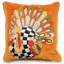 Aurora Turkey Throw Pillow