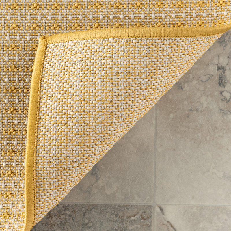 Tapis intérieur / extérieur moderne Tirzah, Rectangle 4pi x 6 pi