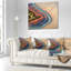 Texture minérale abstraite - coussin abstrait imprimé-29963623-29961822