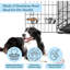 Bols pour animaux suspendus pour chenils et caisses - Bols d'eau et d'eau 20 oz, Va au lave-vaisselle - Argent