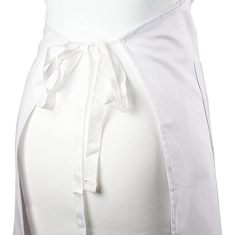 Solid Colour Cotton Bib Apron