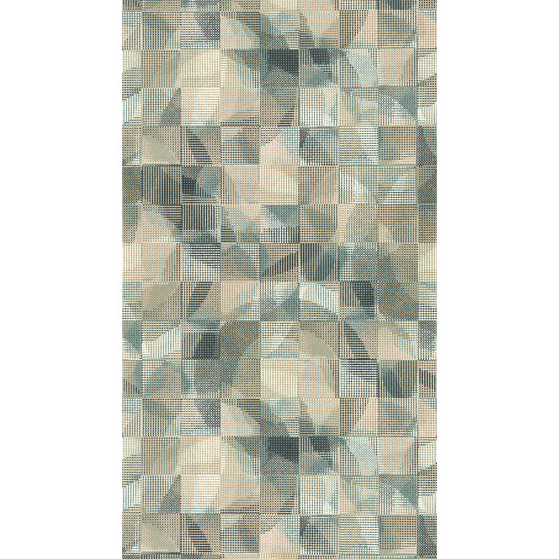 Impatto Vivido 3D Embossed Low Gloss Wallpaper Roll, Mineral/Blush