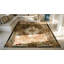 Tapis à médaillon antique à motif floral français Aubusson