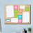 Tableau effaçable mural en liège-23228446
