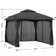 MasterCanopy Upgraded Steel Patio Gazebo with Netting Walls