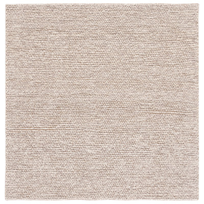 Natura Solid Color Area Rug In Beige