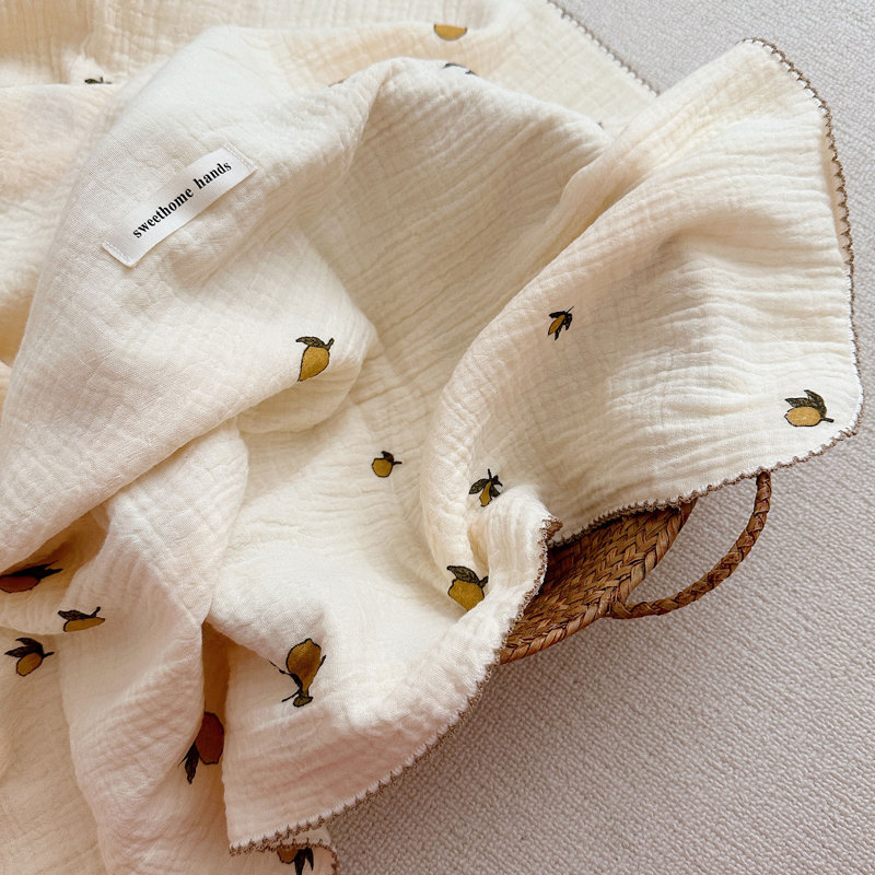 Couverture mignonne pour bébé en coton