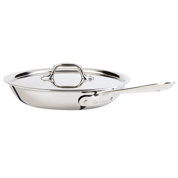 Vintage Stainless All-Clad Skillet Saute Pan 12 Metalcrafters ( A