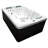 3-Person 38-Jet Hot Tub with Stainless Jets and Ozone System