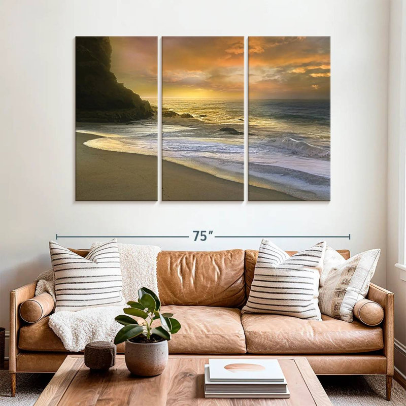 Gillard Morning Fire, 42" H x 65" W
