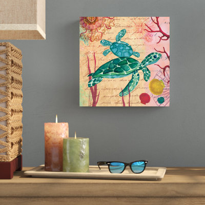 «Tropical Underwater IV» par Farida Zaman, reproduction d'art sur toile tendue