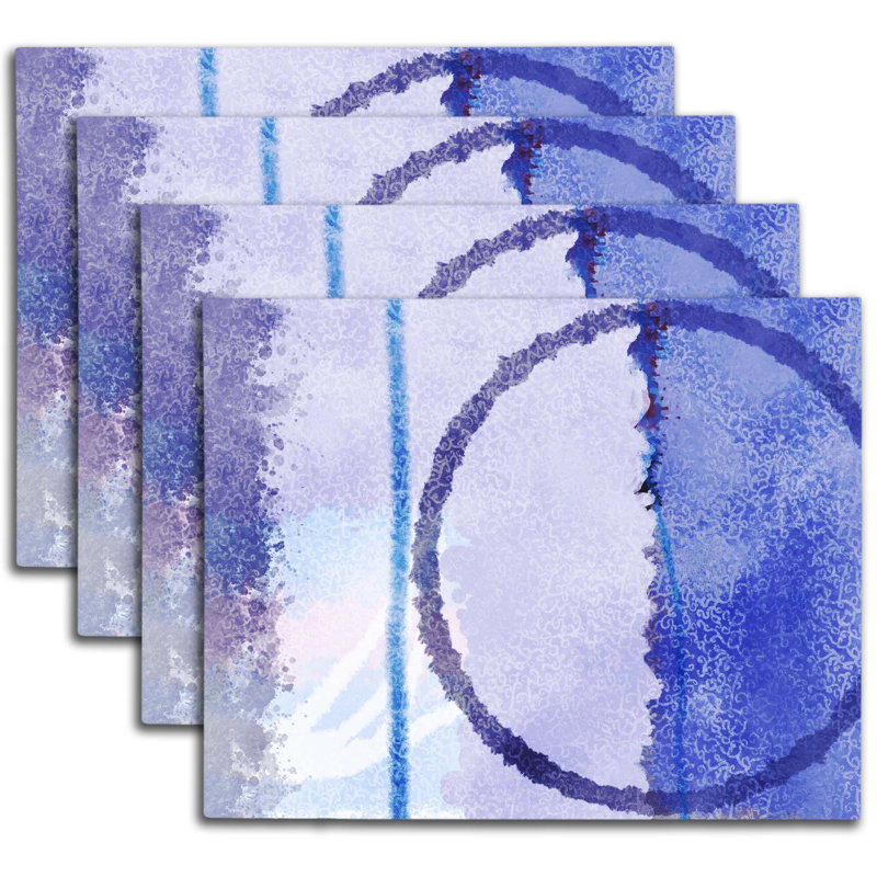 Napperon abstrait en polyester
