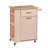 Audy Solid Wood Top Kitchen Cart-502986248