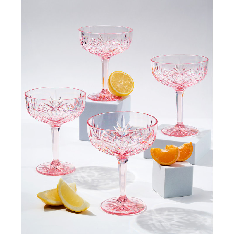 Coupe Dublin en acrylique, Rose