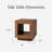 Maven Lane Artemis Contemporary Wooden Side Table-92650770