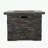 Square Fireplace with a built-in space