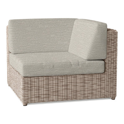 Sag Harbor Outdoor Corner Wedge Lounge Chair