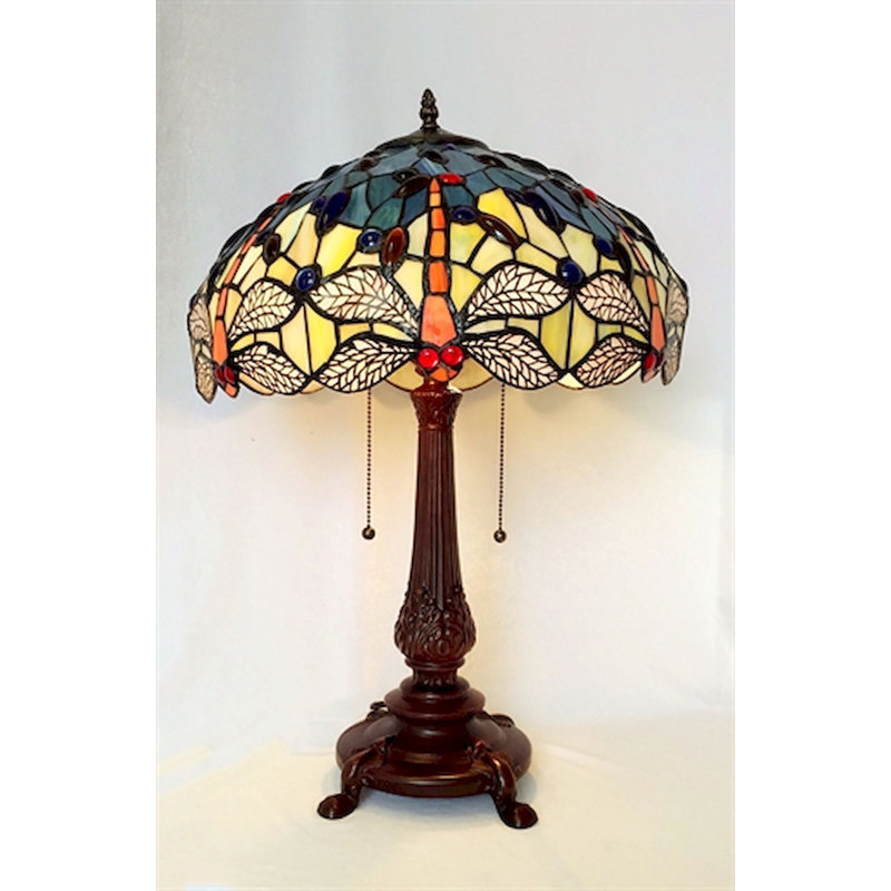 Lampe de table 24 "brune standard Grace