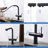KIBI Circular 2-in-1 Single Hole Pull Out Kitchen Faucet-92622807