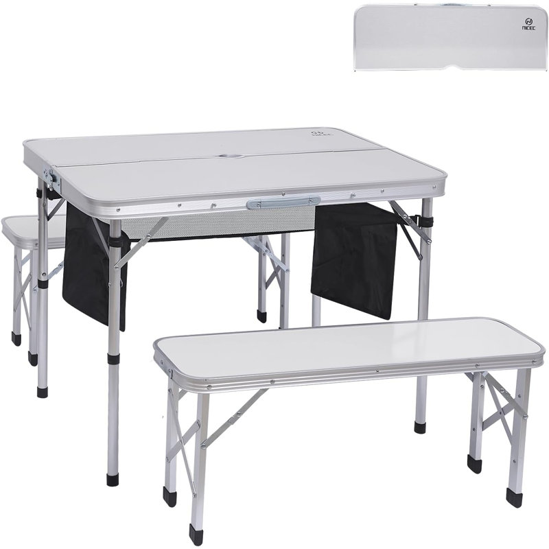 Rectangular Yes Outdoor Picnic Table Yes , 35.5 " W 23.63 " D
