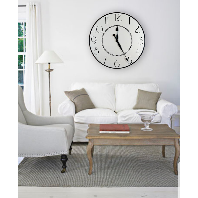 Inasia Wood Wall Clock, Medium