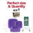 Purple, White and Green NFL / NBA / MLB Set - 60 Settings