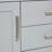 61'' Single Bathroom Vanity with Carrara Marble Top-59693551