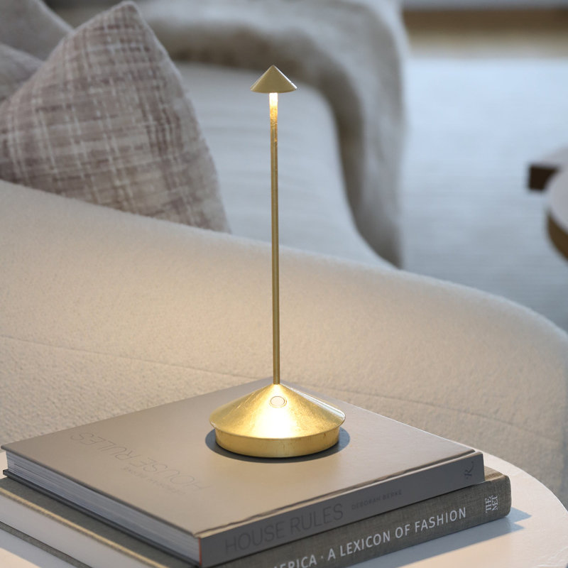 Pina Pro Table Lamp, Gold Leaf