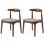 Speakman Upholstered Solid Wood Ladder Side Chair