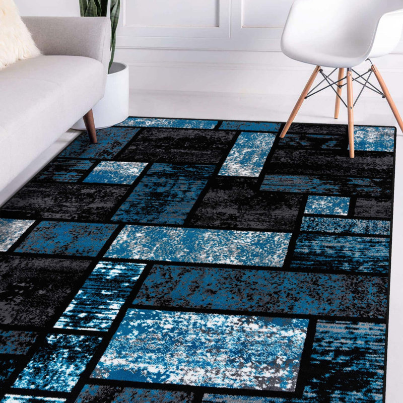 Catalan Geometric Indoor Rug, Rectangle 5'2" x 7'2"