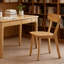 Chaise d'appoint en bois massif H 17 po Hoopes-809183241