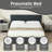 Hydraulic Lift Up Storage Upholstered Platform Bed-16002121