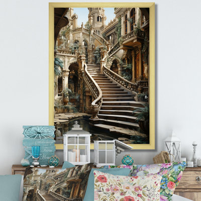 Asloune Castles Royal Refuge Rich I, reproduction d'art sur toile