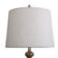 Lampe de table crème / dorée 34 po Angarano
