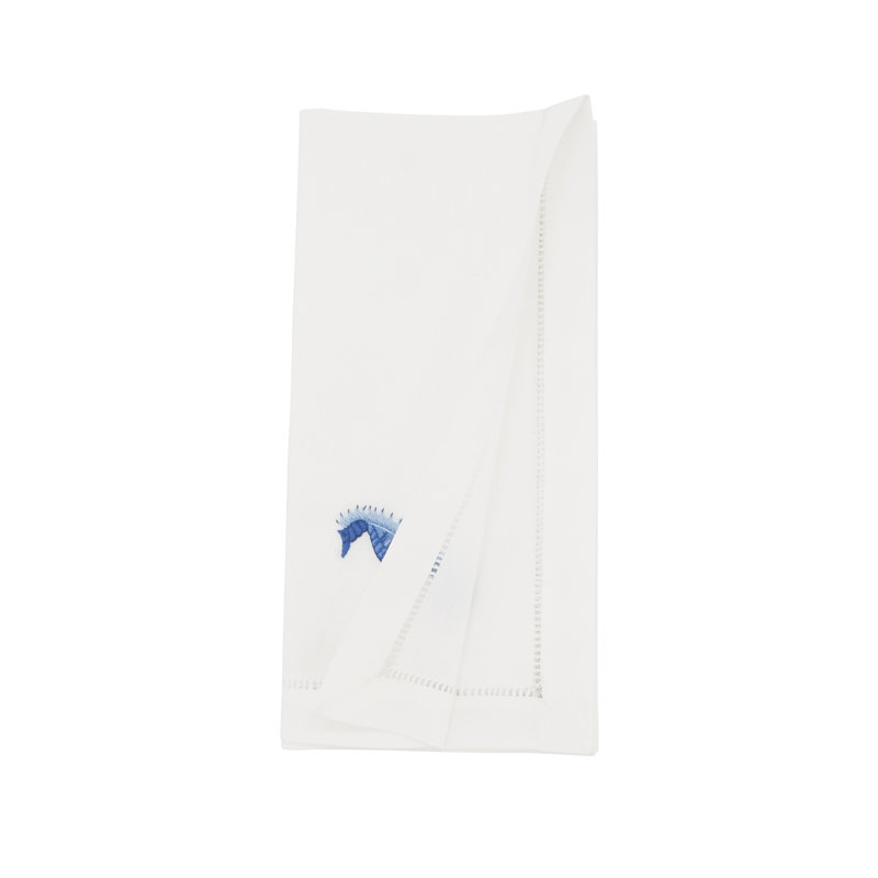 The Broderie Collection 100% Cotton Embroidered Rectangle Napkin