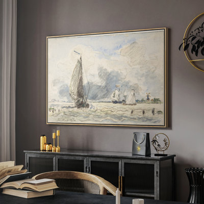 «Vintage Nautical - Lxxiv» sur toile