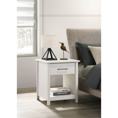 Celeste 20"W  1-Drawer Nightstand Bedside Table