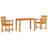 Rectangular 2 - Piece 2 - Person 110Cm L Outdoor Table Set