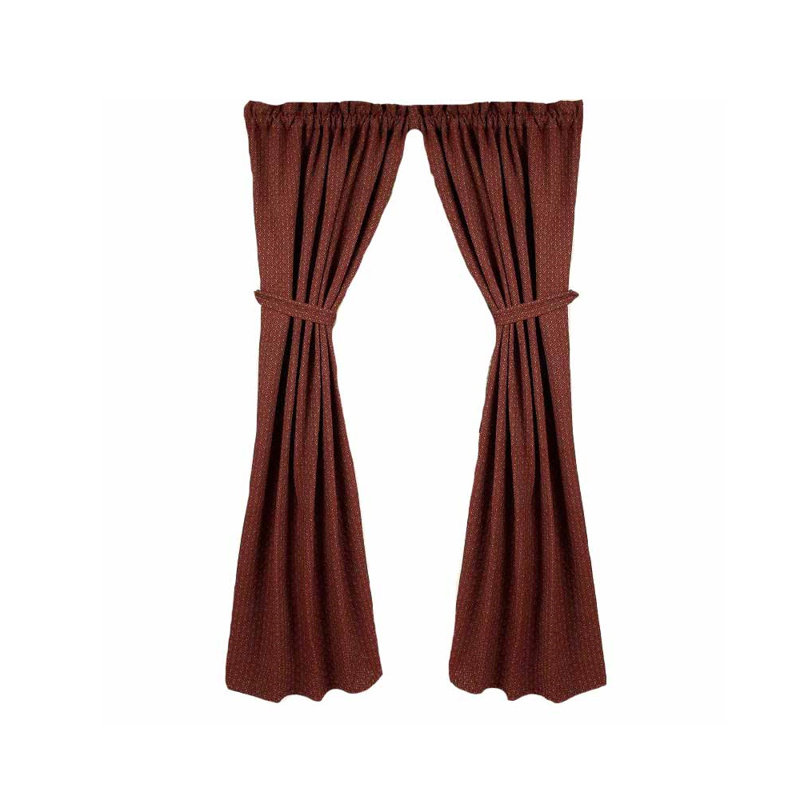Parramatta Cotton Room Darkening Curtain Pair, 86" W x 84" L