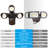 3CCT LED Motion Sensor Security Light, Dusk to Dawn Outdoor Flood Light-111710458