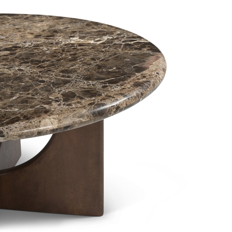 Olin Coffee Table Walnut, Emperado
