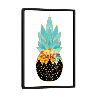 «Precious Pineapple» par Elisabeth Fredriksson, reproduction d'art graphique sur toile