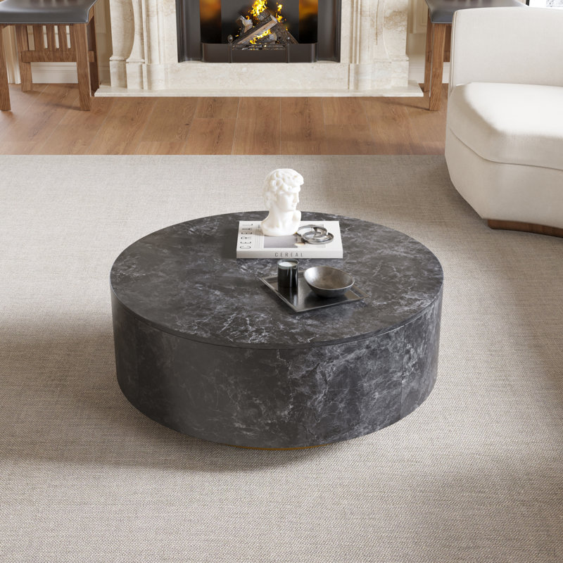 Table basse Fiorita, Gris foncé